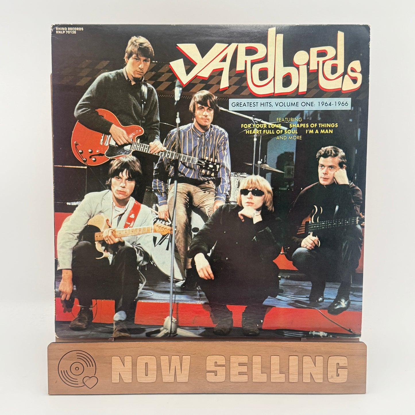 The Yardbirds - Greatest Hits Volume One: 1964-1966 Vinyl LP Eric Clapton Jeff Beck