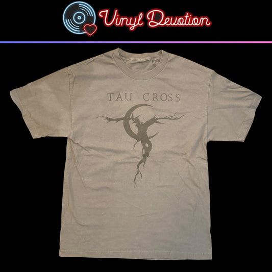 Tau Cross Band Dark Gray T-Shirt Size L