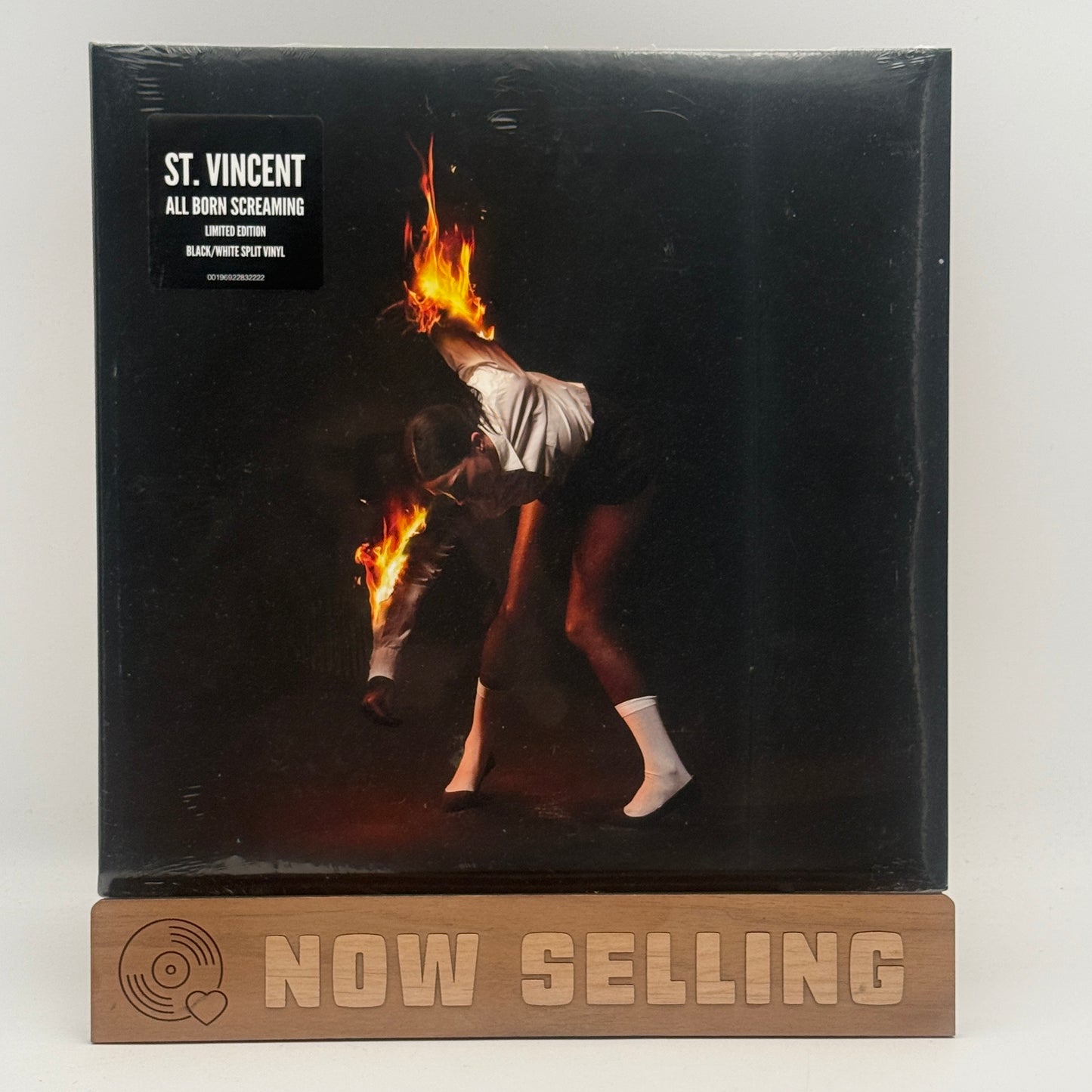 St. Vincent - All Born Screaming Vinyl LP Black / White Split SEALED Urban Outfitters