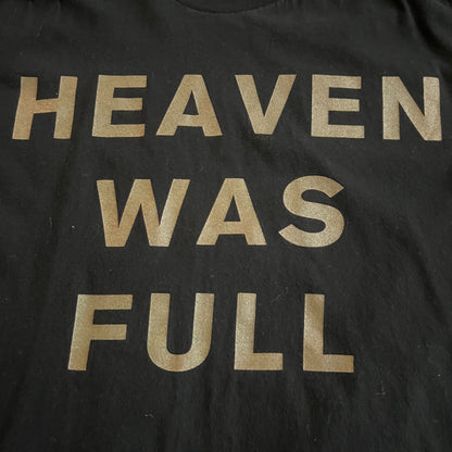 Cold Cave Band Heaven Was Full T-Shirt Size L Darkwave