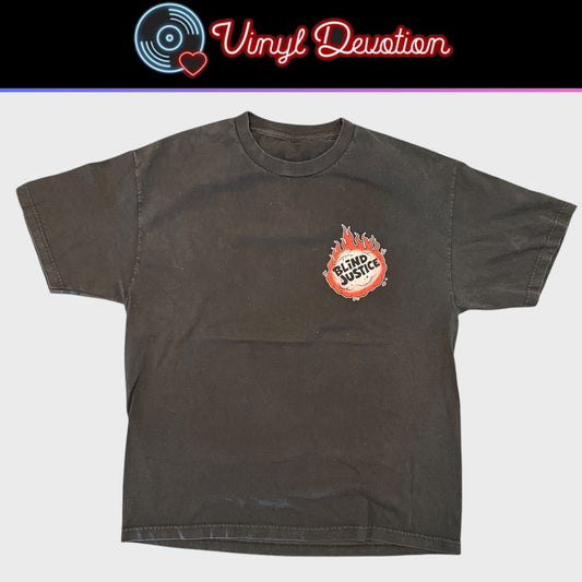 Blind Justice Band Live By Our Own Rules T-Shirt Size XL
