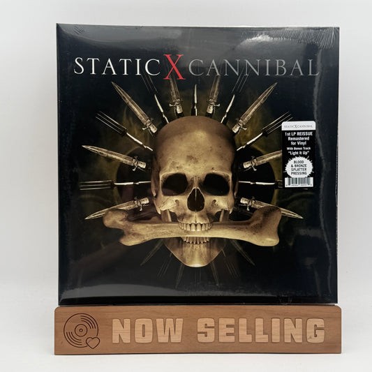 Static-X - Cannibal Vinyl LP Reissue Red Bronze Splatter SEALED