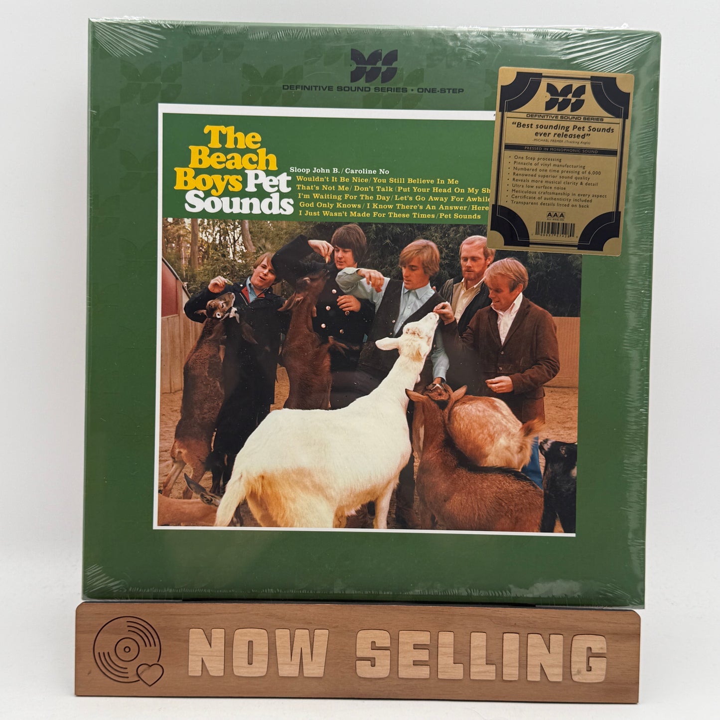 The Beach Boys - Pet Sounds Vinyl LP Mono Numbered DSS One-Step SEALED Audiophile