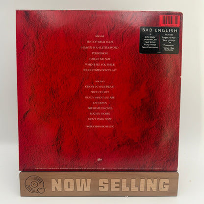 Bad English ‎- Bad English Self Titled Vinyl LP Original 1st Press 1989