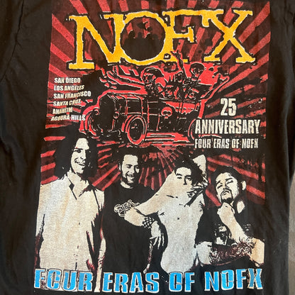 NOFX Band - Black 25th Anniversary T-Shirt Size S