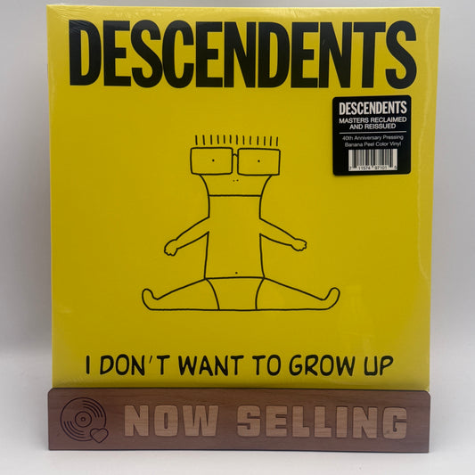 Descendents - I Don't Want To Grow Up Vinyl LP ORG Banana Peel Black Yellow SEALED