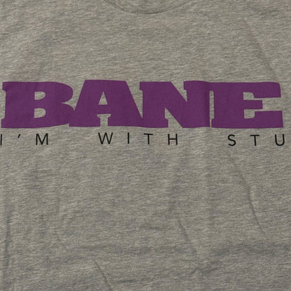 Bane Hardcore Band I'm With Stu Light Gray T-Shirt Size XL
