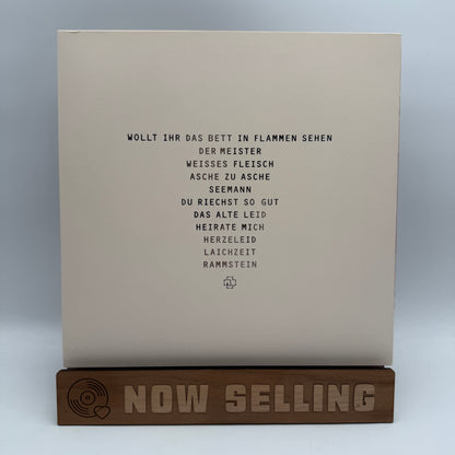 Rammstein - Herzeleid XXV Vinyl LP Reissue Blue & Black Splatter
