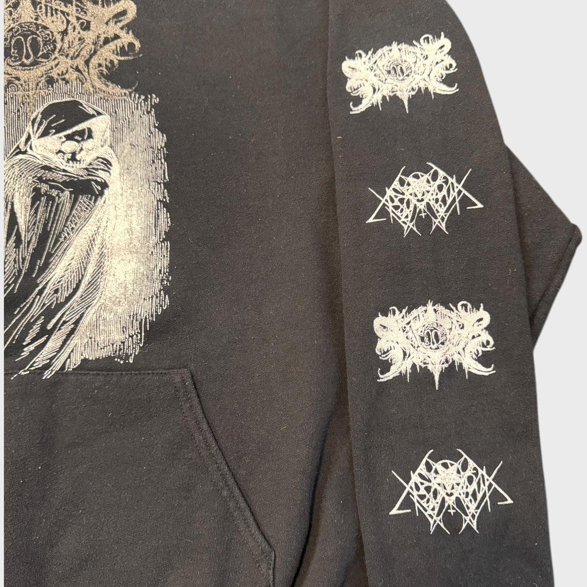 Xasthur Band The Funeral Of Being Vintage Pullover Hoodie Size L