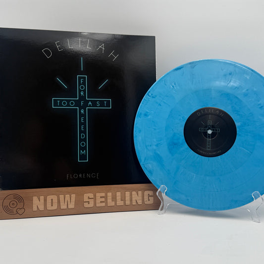 Florence And The Machine ‎- Delilah Vinyl LP Blue Marbled RSD