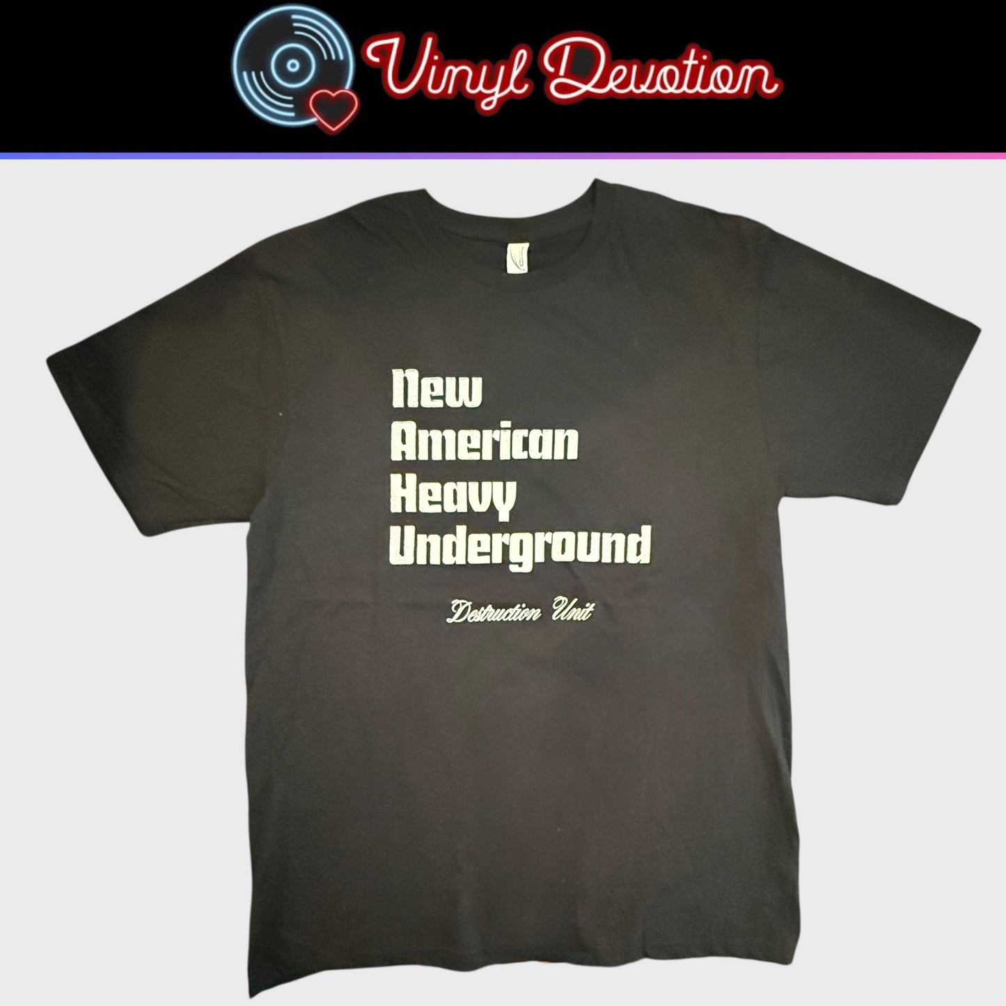 Destruction Unit Band New American Heavy Underground T-Shirt Size L Marshstepper
