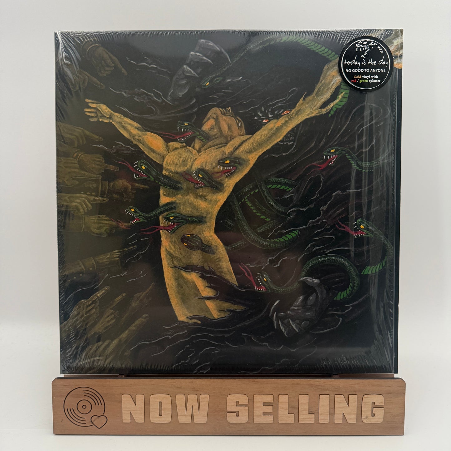 Today Is The Day - No Good To Anyone Vinyl LP Gold w/ Red And Green Splatter