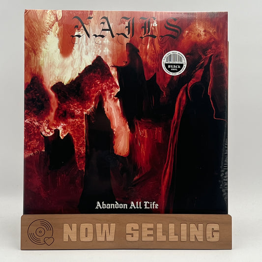 Nails - Abandon All Life Vinyl LP Black Repress SEALED
