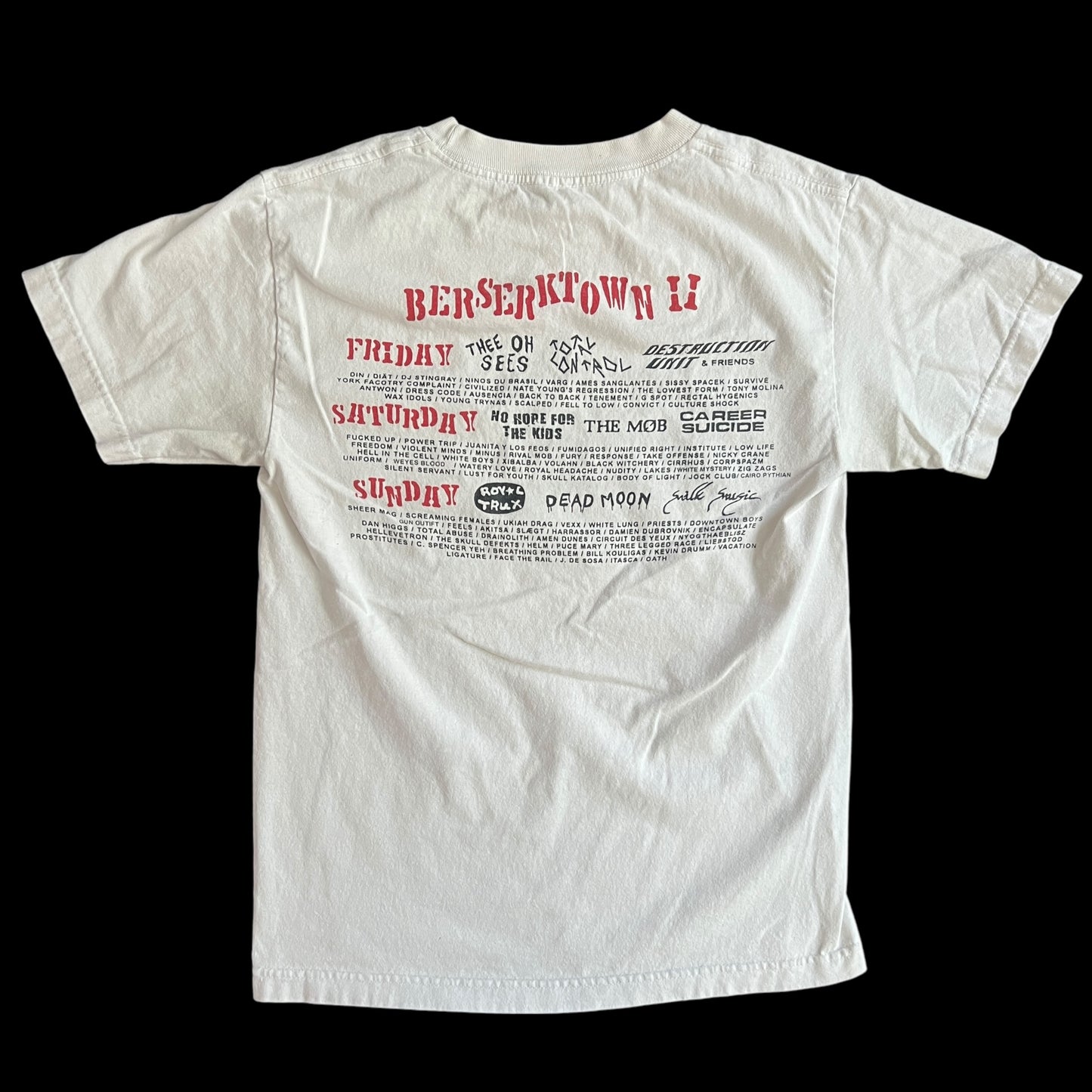 Berserkertown II Music Festival Shirt Size S