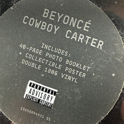 Beyonce - Cowboy Carter Vinyl LP Box Set SEALED w/ Signed Insert Supervinyl