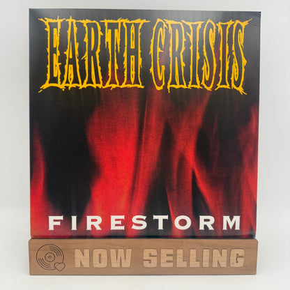 Earth Crisis - Firestorm Vinyl EP Fire Red Orange Yellow Merge [DING]
