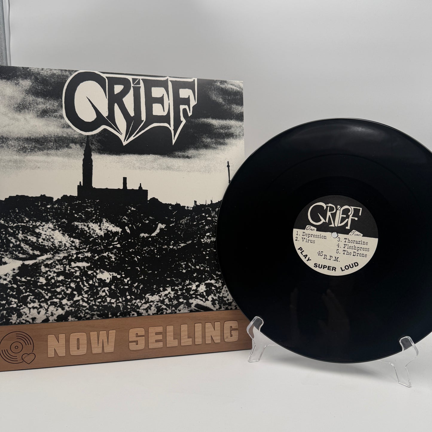 Grief - Grief Self Titled Vinyl LP Reissue Come To Grief FY#53