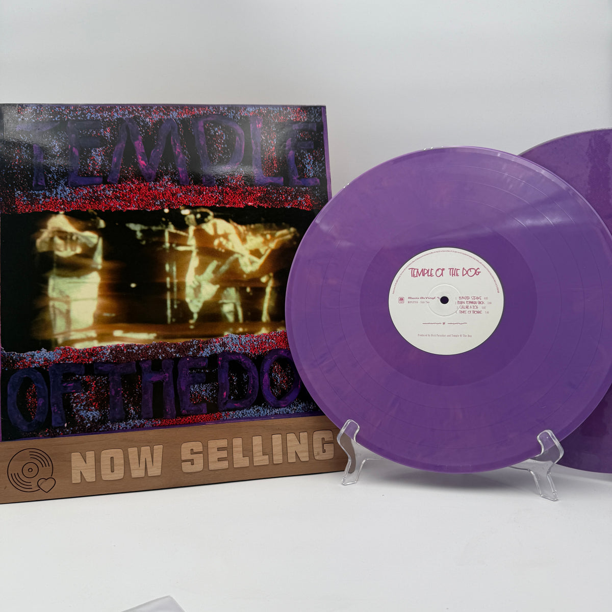 Temple Of The Dog - Temple Of The Dog Self Titled Vinyl LP Purple Numbered MOV VG/VG+