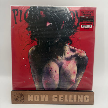Pig Destroyer - Terrifyer Vinyl LP Reissue Red Black Marble Natasha