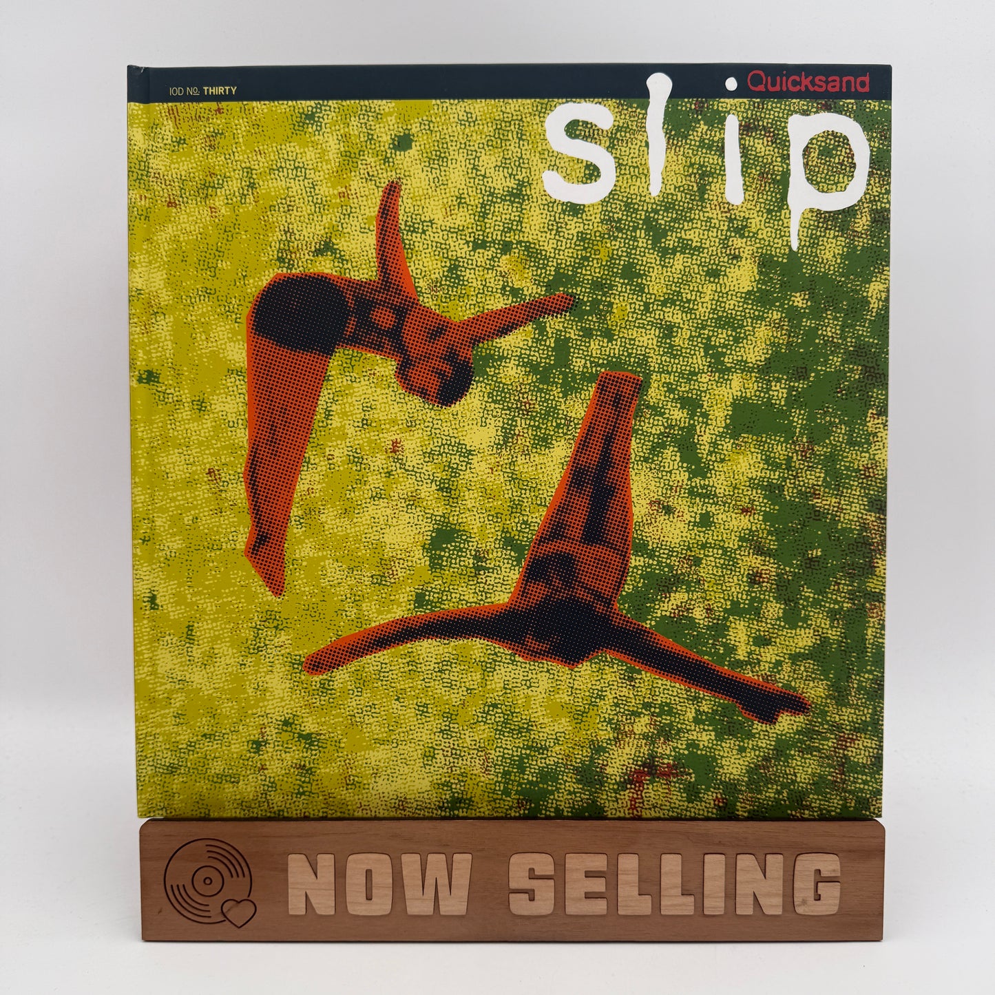 Quicksand - Slip Vinyl LP Reissue Yellow / Red Swirl Hardcover Deluxe Edition Numbered