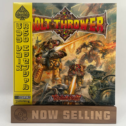 Bolt Thrower - Realm Of Chaos Vinyl LP Reissue Yellow RSD Essentials SEALED