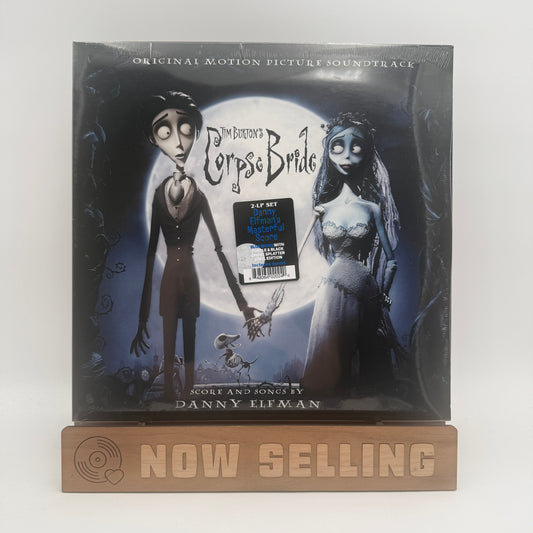 Tim Burton's Corpse Bride Soundtrack Vinyl LP Blue w/ Splatter SEALED Danny Elfman