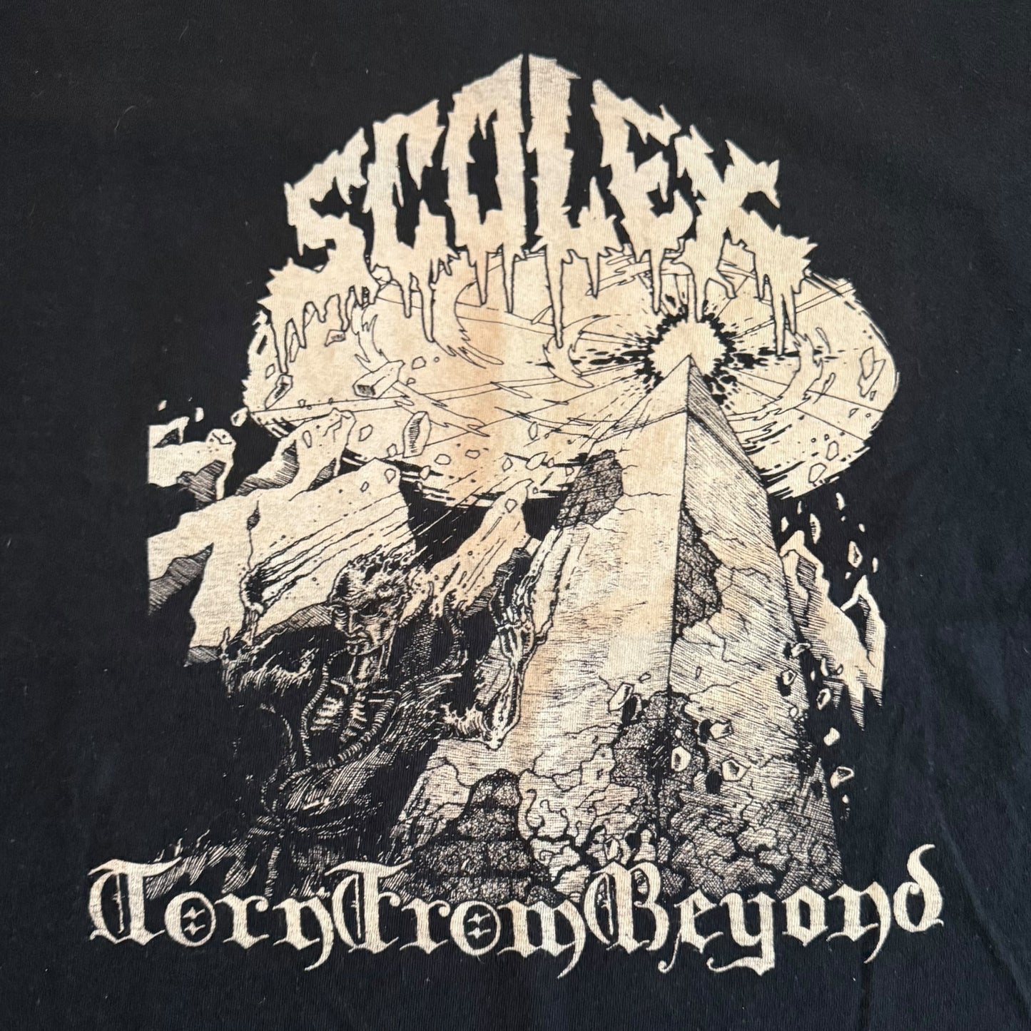 Scolex Band Torn From Beyond T-Shirt Size M