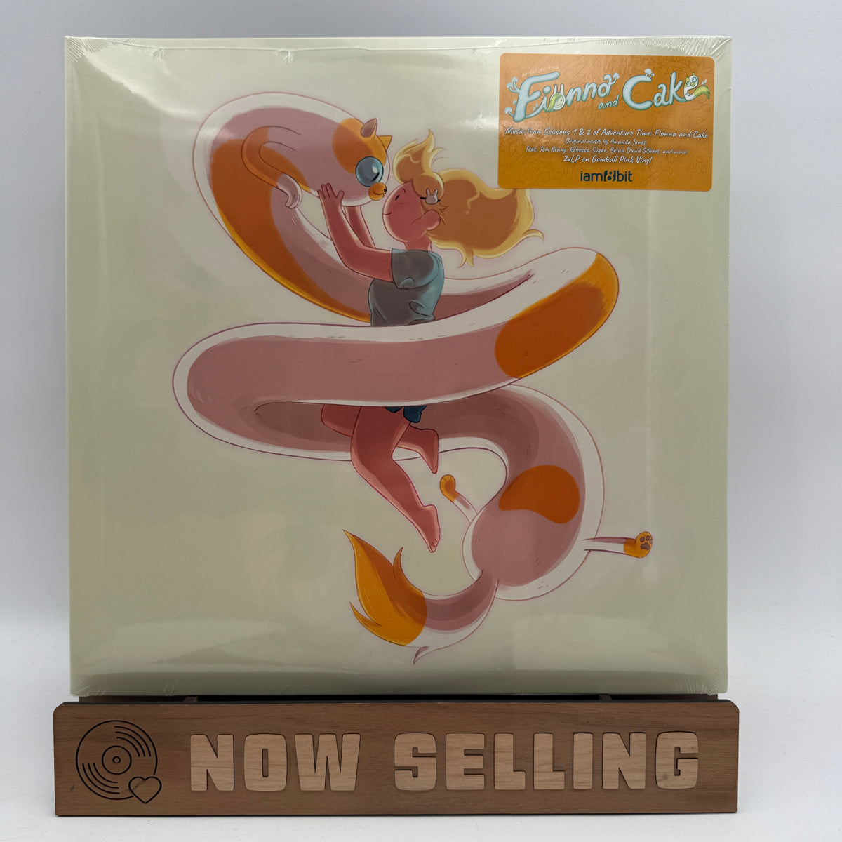 Adventure Time: Fionna And Cake Animated Series Soundtrack Vinyl LP Gumball Pink SEALED