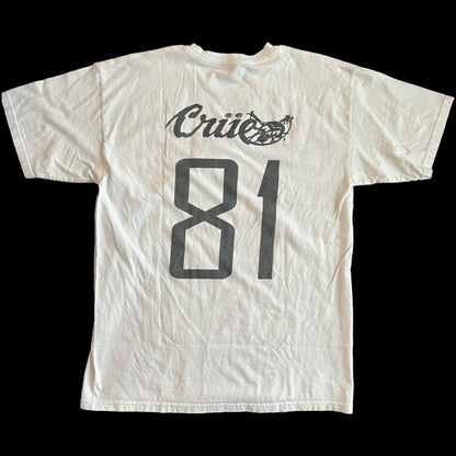 Motley Crue Band Final Tour White T-Shirt Size L