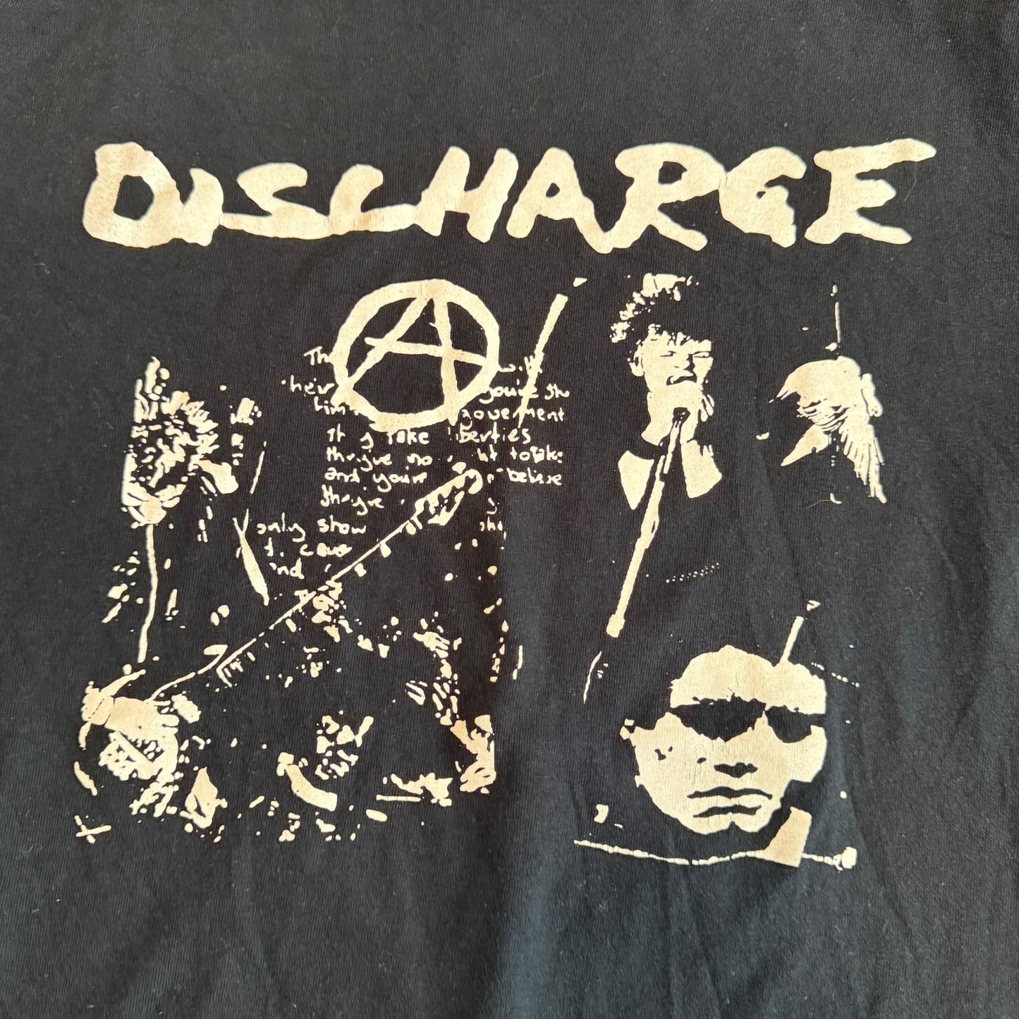 Discharge Band Decontrol T-Shirt Size M