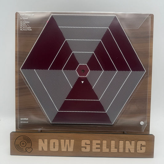 Super Hexagon EP Video Game Soundtrack Vinyl LP Reissue Burgundy SEALED Chipzel