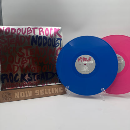 No Doubt - Rock Steady Vinyl LP Blue / Pink Numbered IVC Alt Sleeve