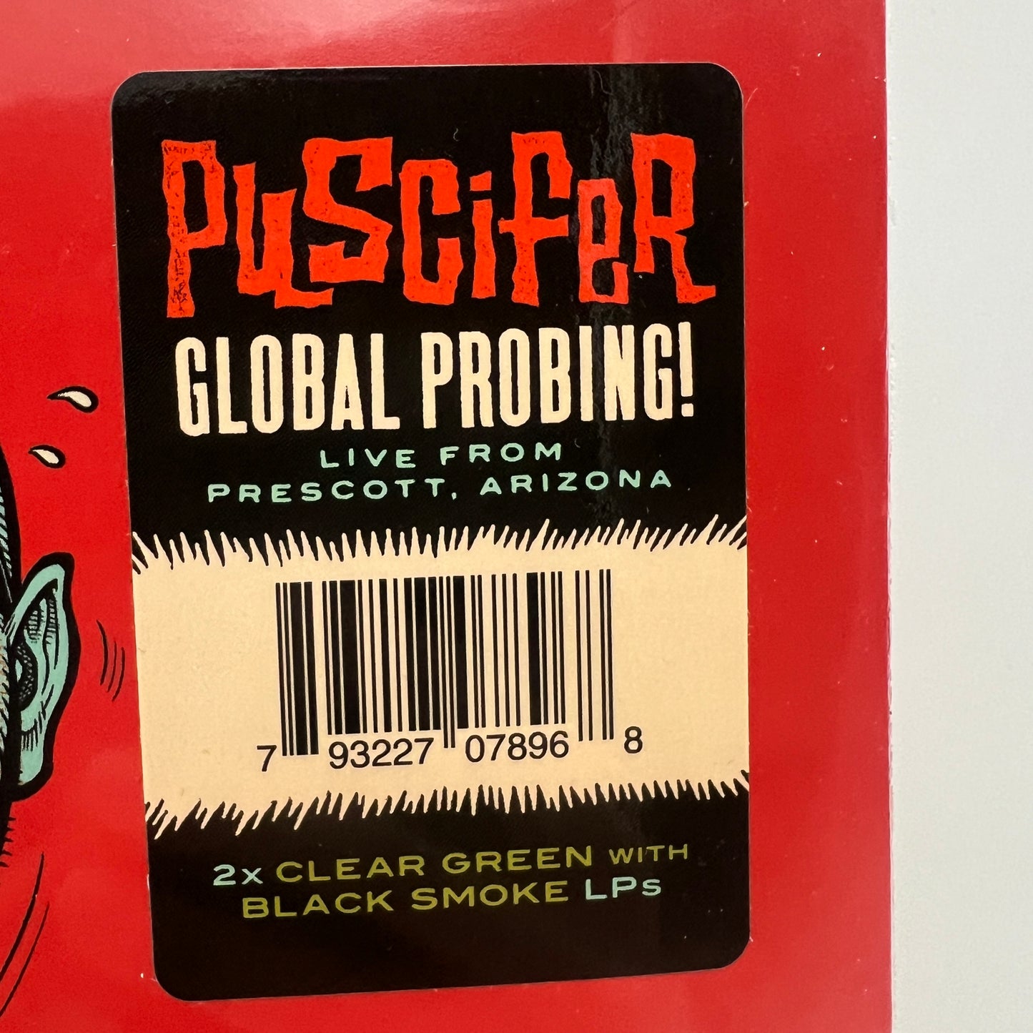 Puscifer - Global Probing! Live From Prescott Arizona Vinyl LP Green Smoke SEALED