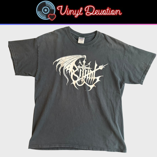 Ritual Black Metal Band Logo T-Shirt Size L