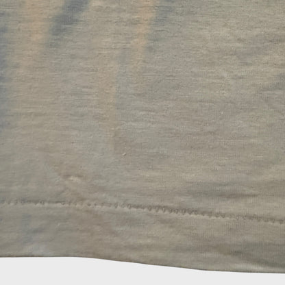 NOFX Band Liza 1996 Vintage Tan T-Shirt Size XL SIGNED BY THE BAND