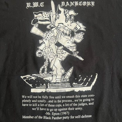 Plutocracy Band Dankcore Vintage T-Shirt Size M