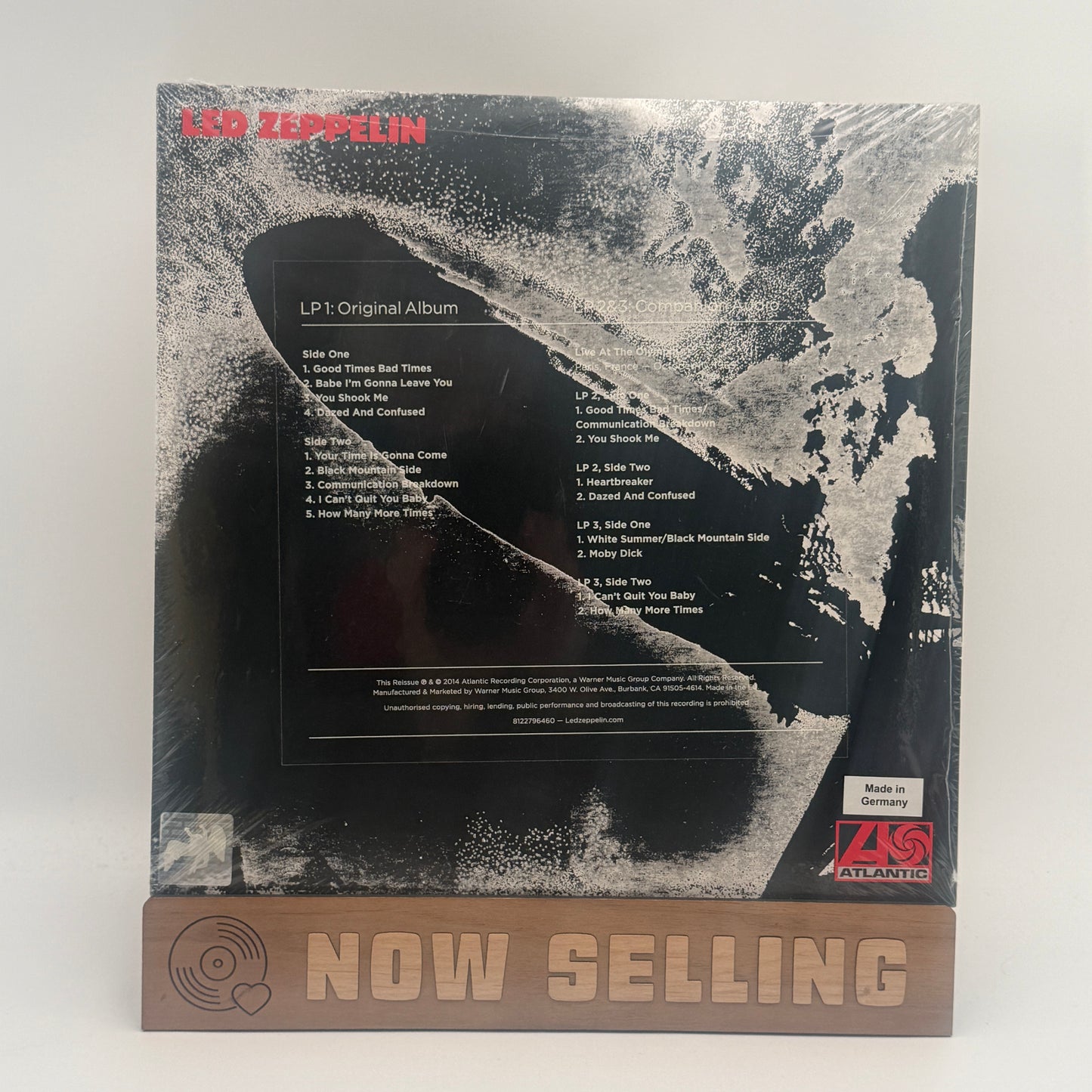 Led Zeppelin - Led Zeppelin I Vinyl 3 LP Deluxe Tri-Fold Sleeve 180 Gram SEALED