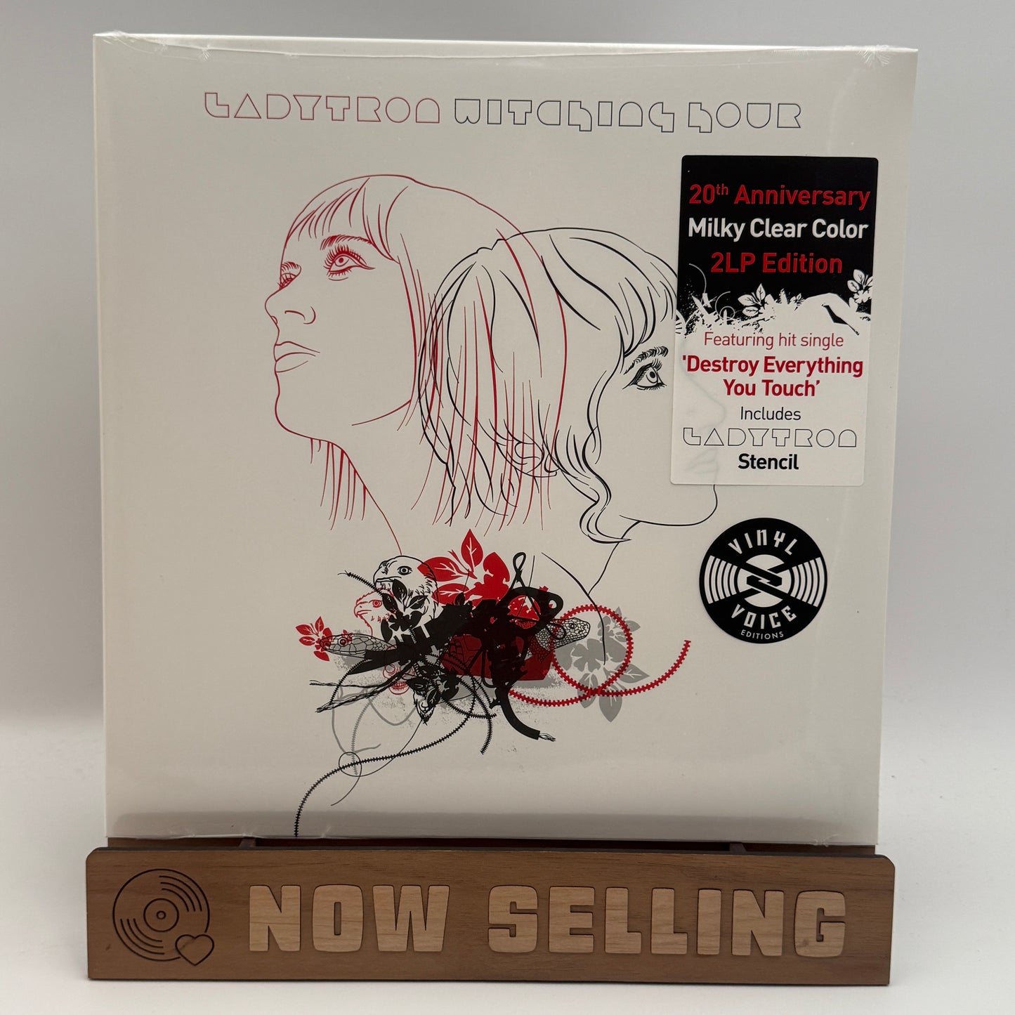 Ladytron - Witching Hour Vinyl LP Reissue Cloudy Clear SEALED