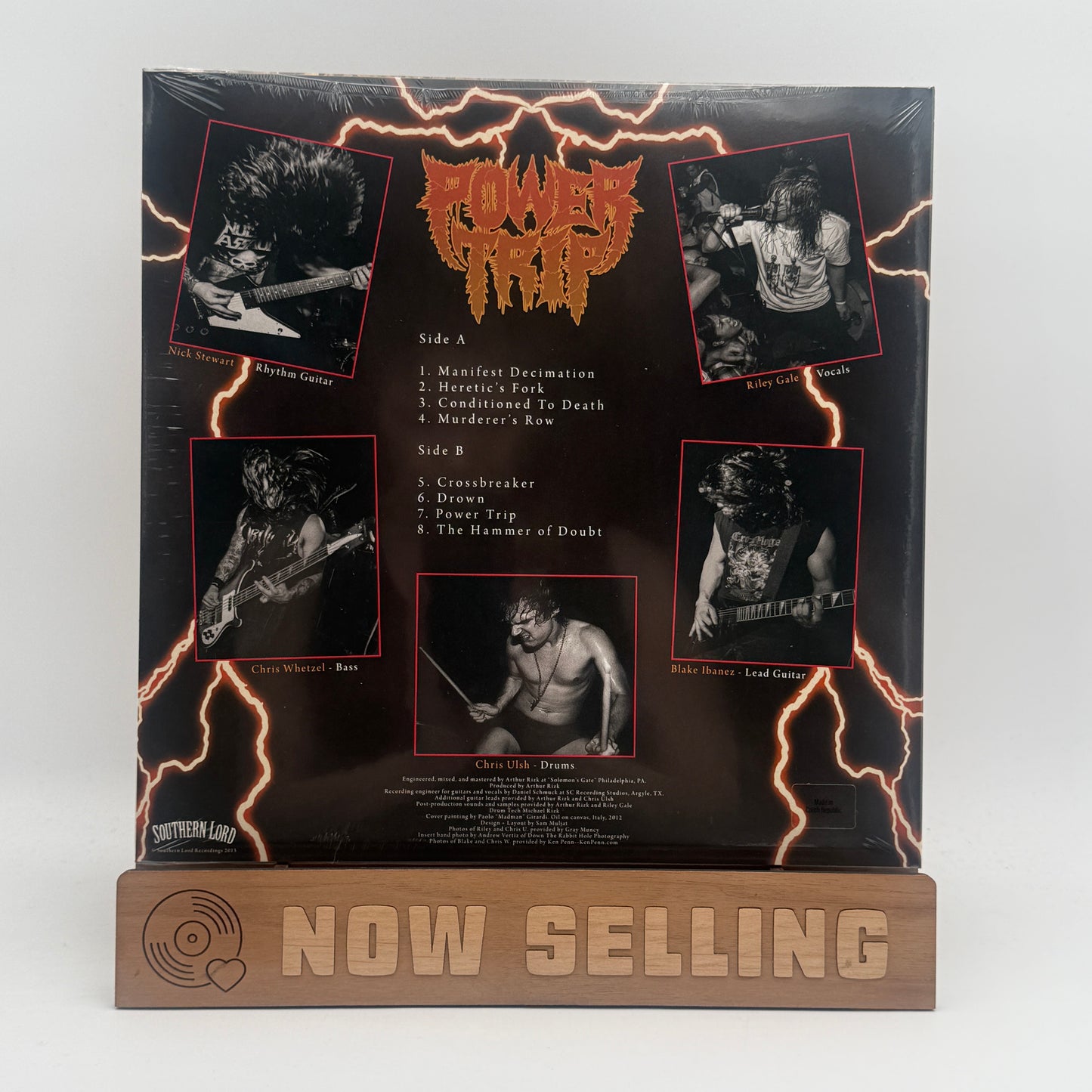 Power Trip - Manifest Decimation Vinyl LP Reissue SEALED