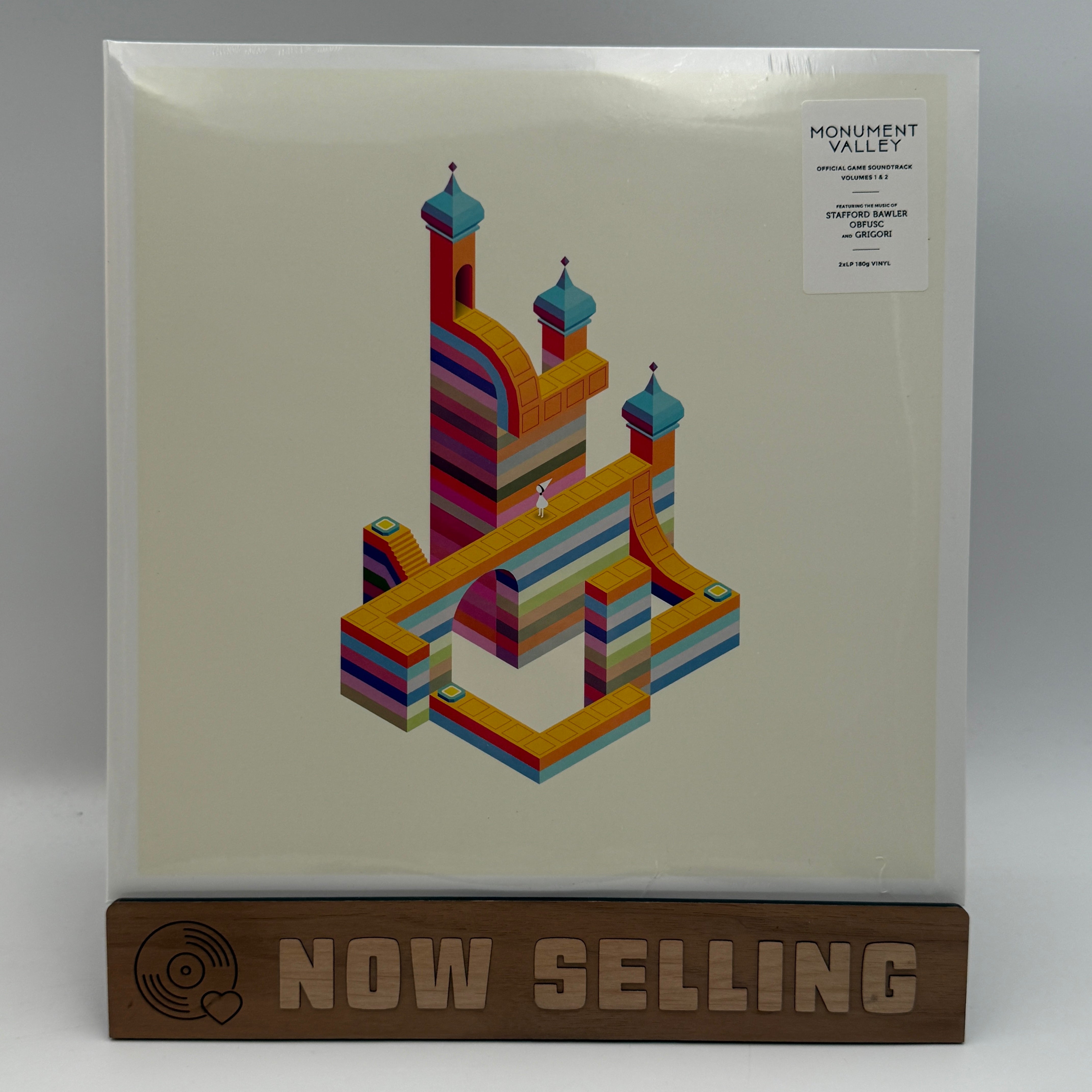 Monument Valley Video Game Soundtrack Vinyl LP Reissue White