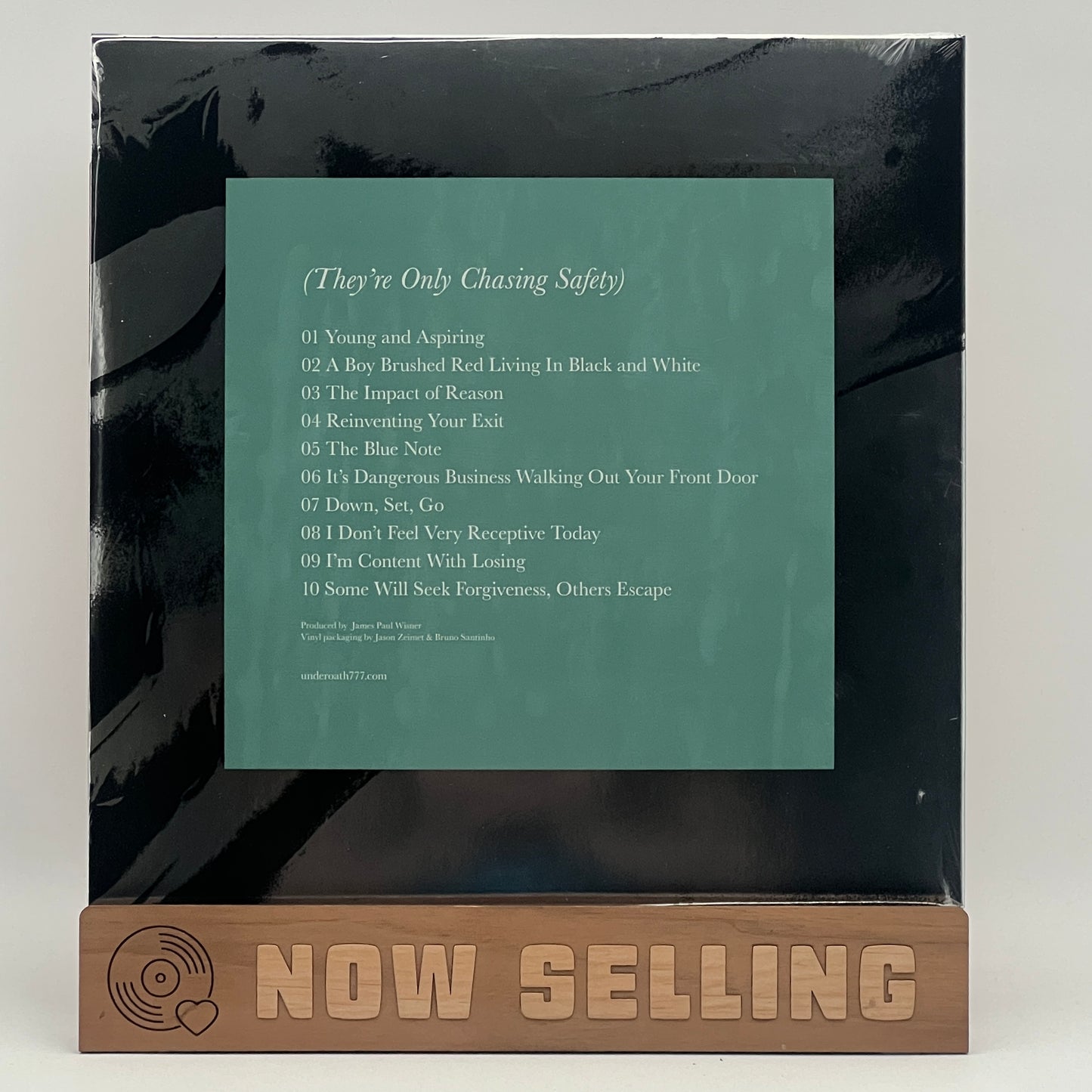 Underoath - They're Only Chasing Safety Vinyl LP Reissue Mint & White SEALED