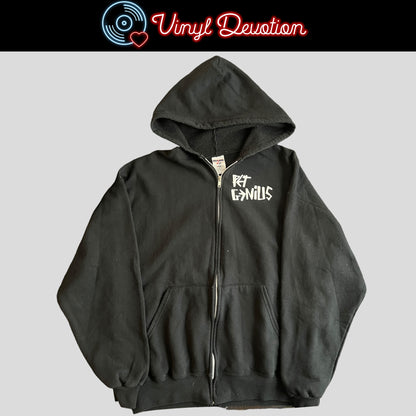Pet Genius Band Zip Up Hoodie Size L Cave In Doomriders Zozobra Stephen Brodsky