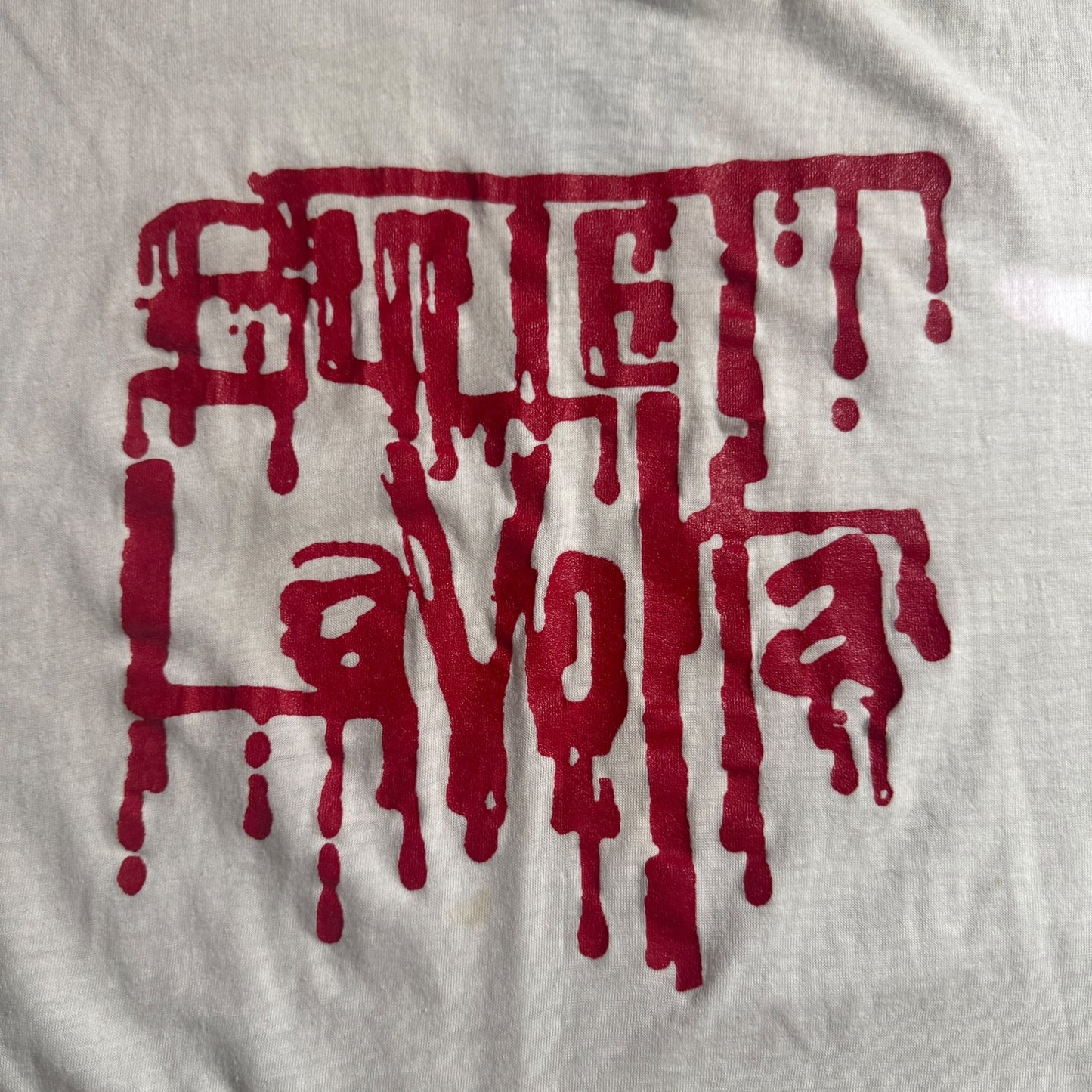 Bullet Lavolta Band 1988 Vintage T-Shirt Size L Single Stitch Taang! Records