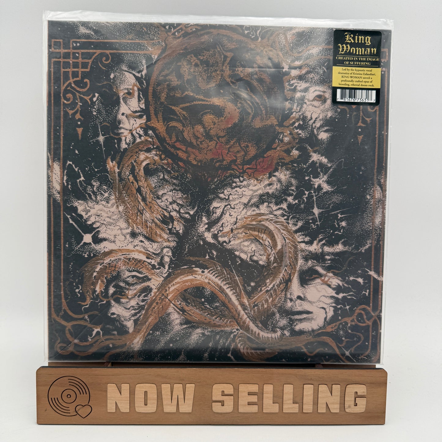 King Woman - Created In The Image Of Suffering Vinyl LP Black Original 1st Press