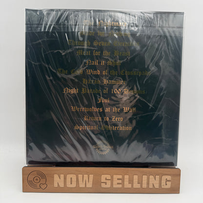 100 Demons - Embrace The Black Light Vinyl LP Onyx Marble