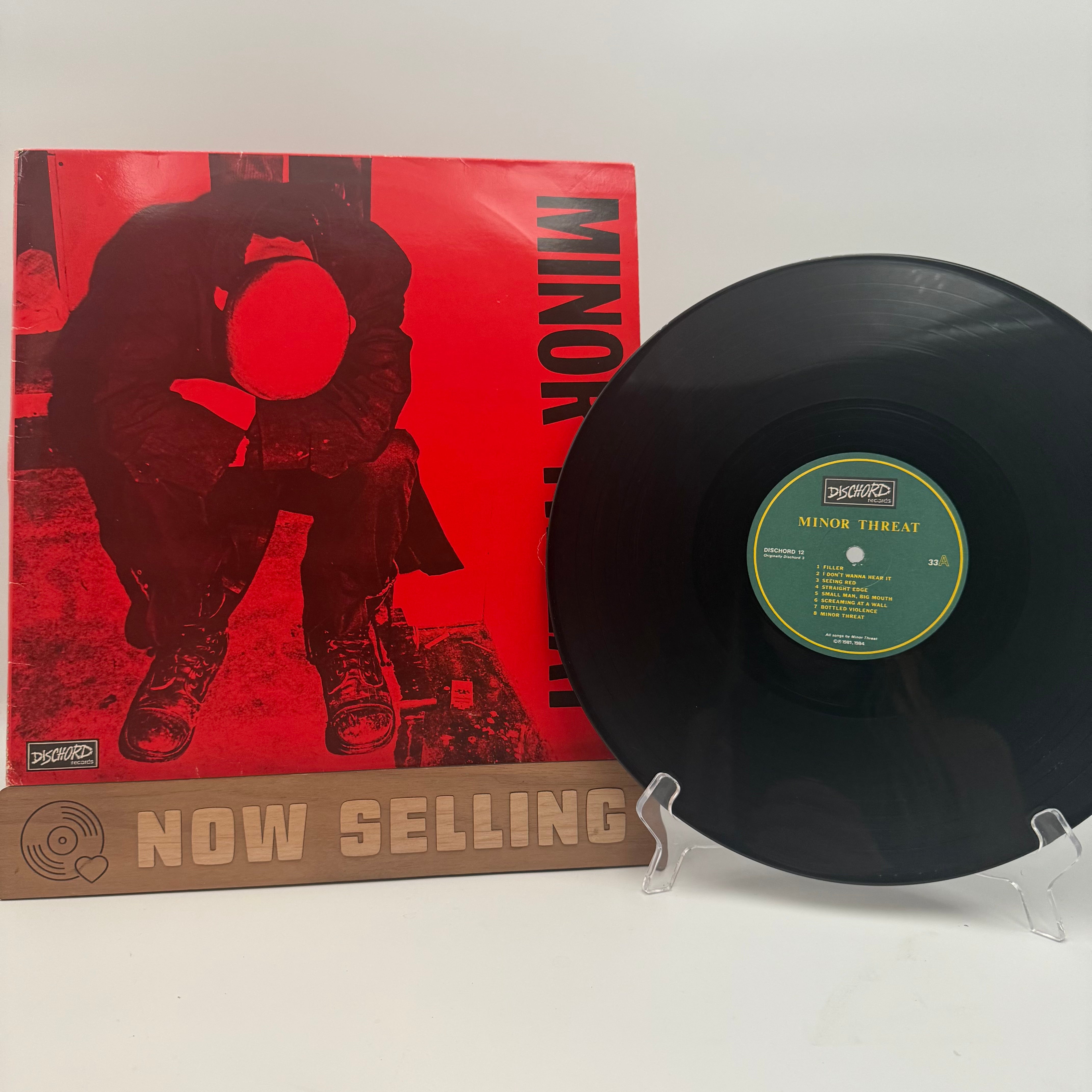 米LP Minor Threat Minor Threat DISCHORD12 DISCHOR /00260 Minor Threat - Minor Threat | Dischord Records (DISCHORD 12)