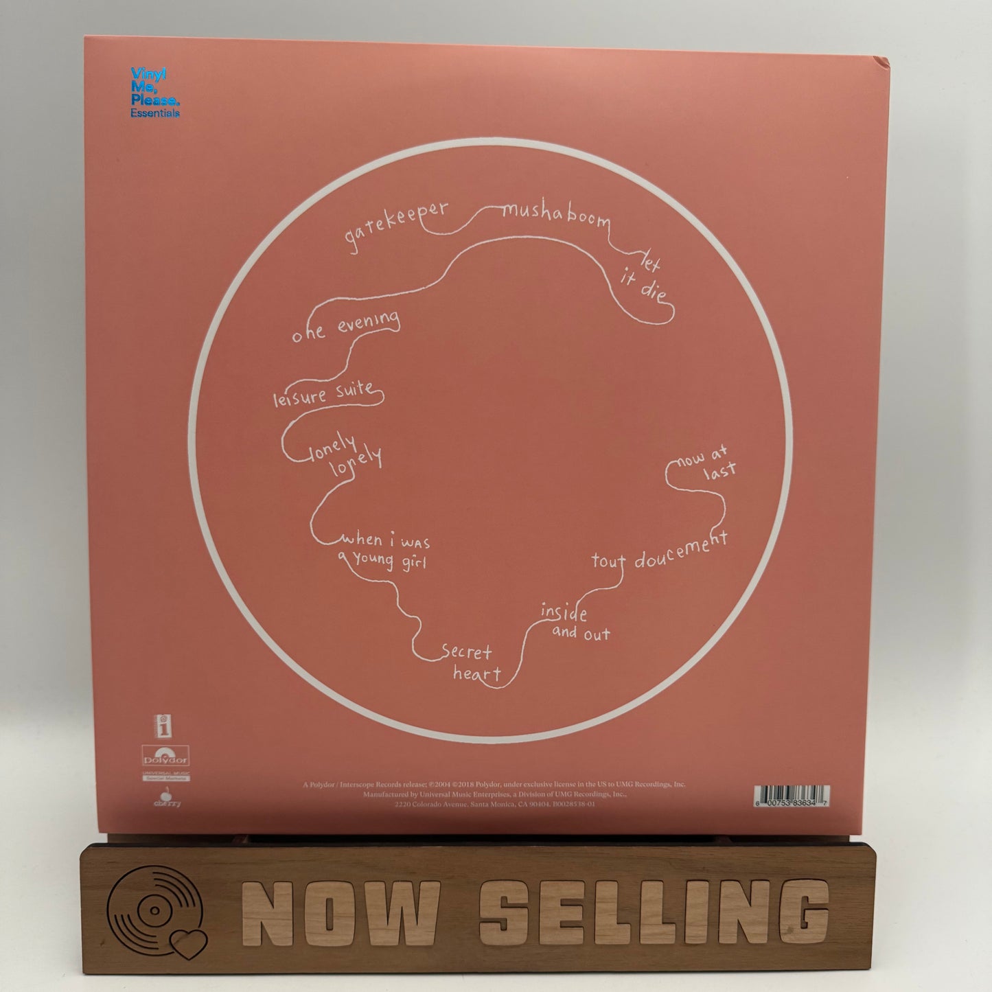 Feist - Let It Die Vinyl LP Seafoam Green 180 Gram Vinyl Me, Please