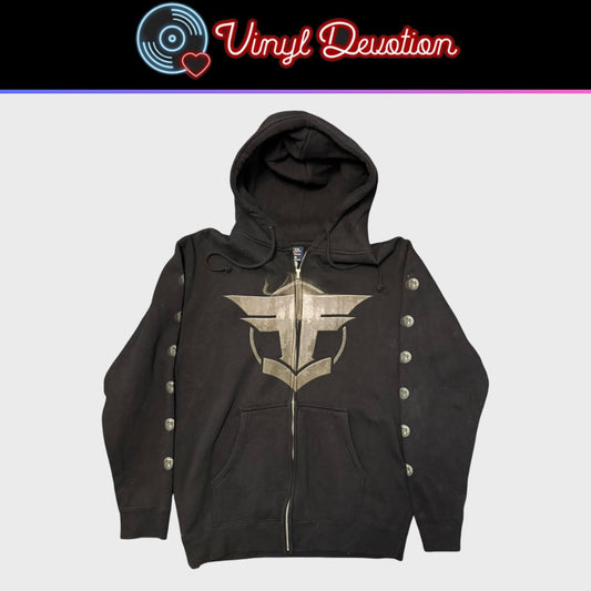 Fear Factory Band The Industrialist Zip Up Hoodie Size M