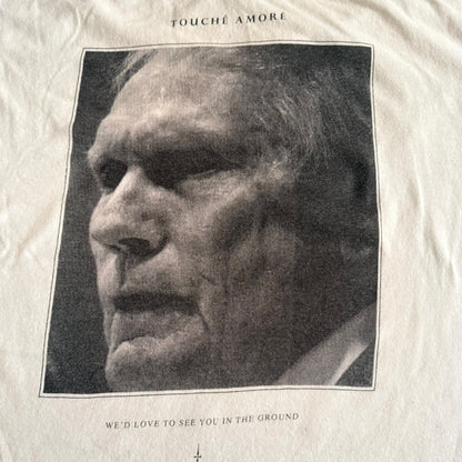 Touché Amoré Band WeHateFredPhelps.com White T-Shirt Size M Touche Amore