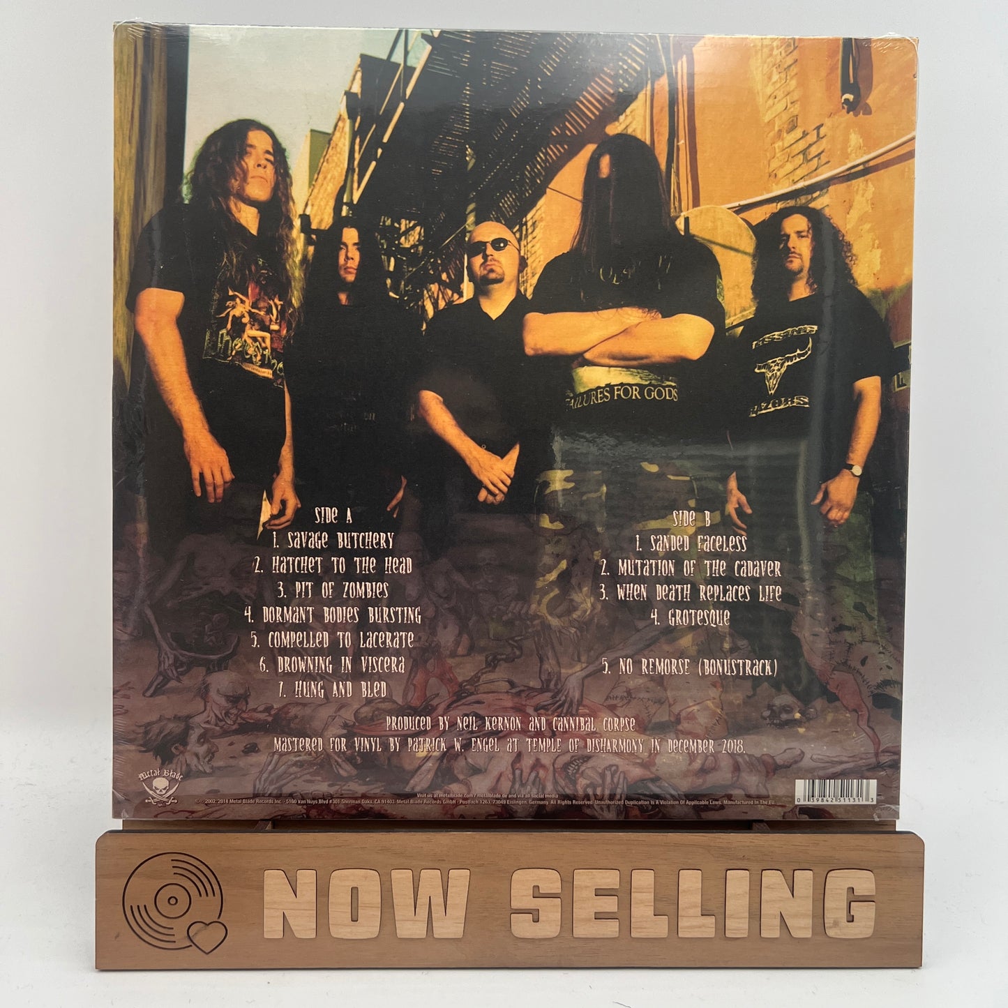 Cannibal Corpse - Gore Obsessed Vinyl LP Reissue Black SEALED